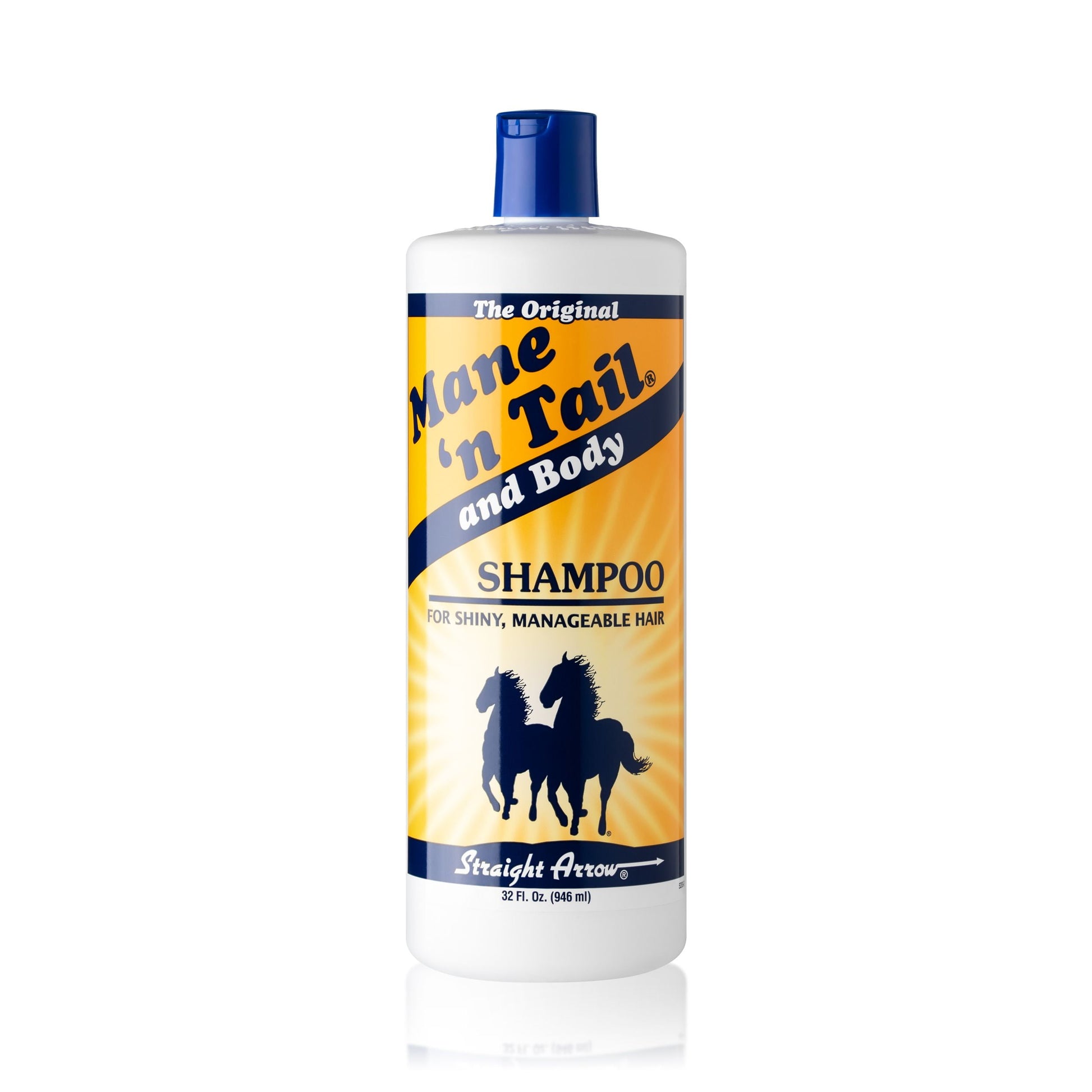 Mane 'N Tail and Body: Shampoo for Horses and Humans, Fortifies and Conditions Leaving Hair Soft and Silk (32 Oz)