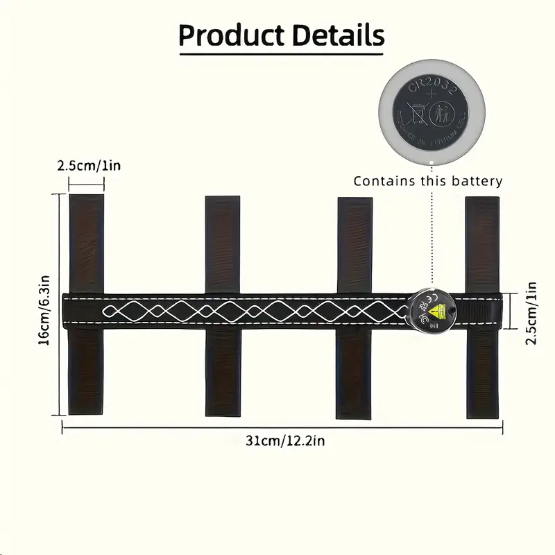 Diamond Embroidery Horse LED Head Collar Strap- Equine Safety Lights