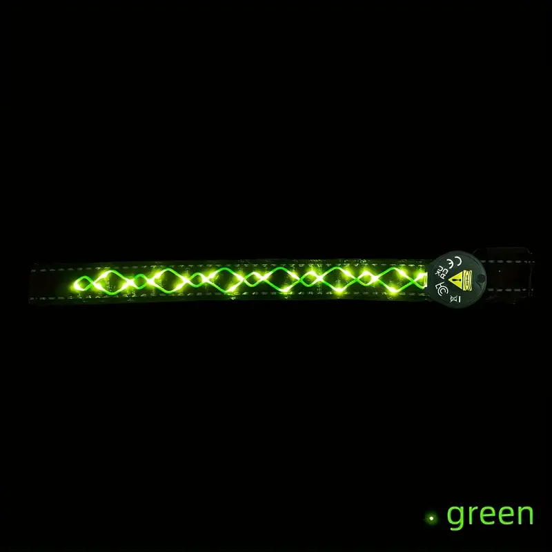 Diamond Embroidery Horse LED Head Collar Strap- Equine Safety Lights