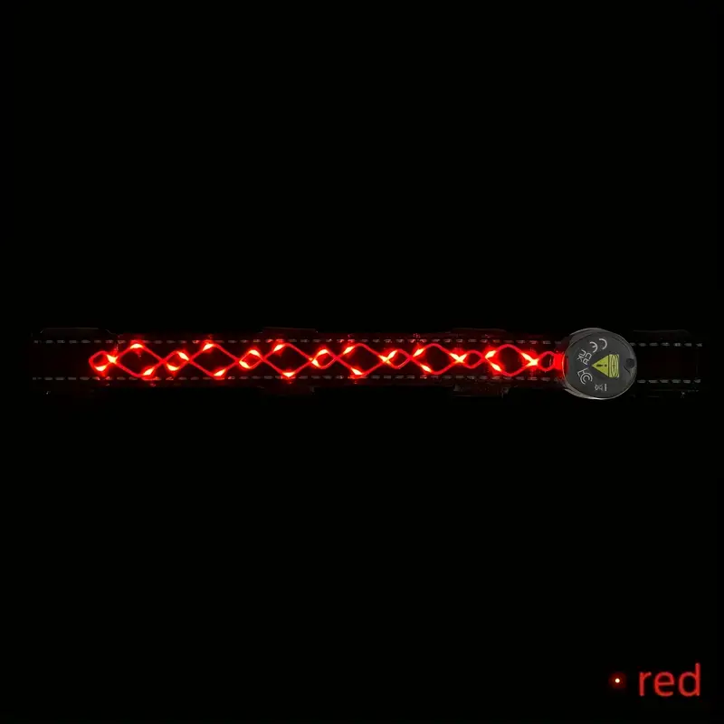 Diamond Embroidery Horse LED Head Collar Strap- Equine Safety Lights