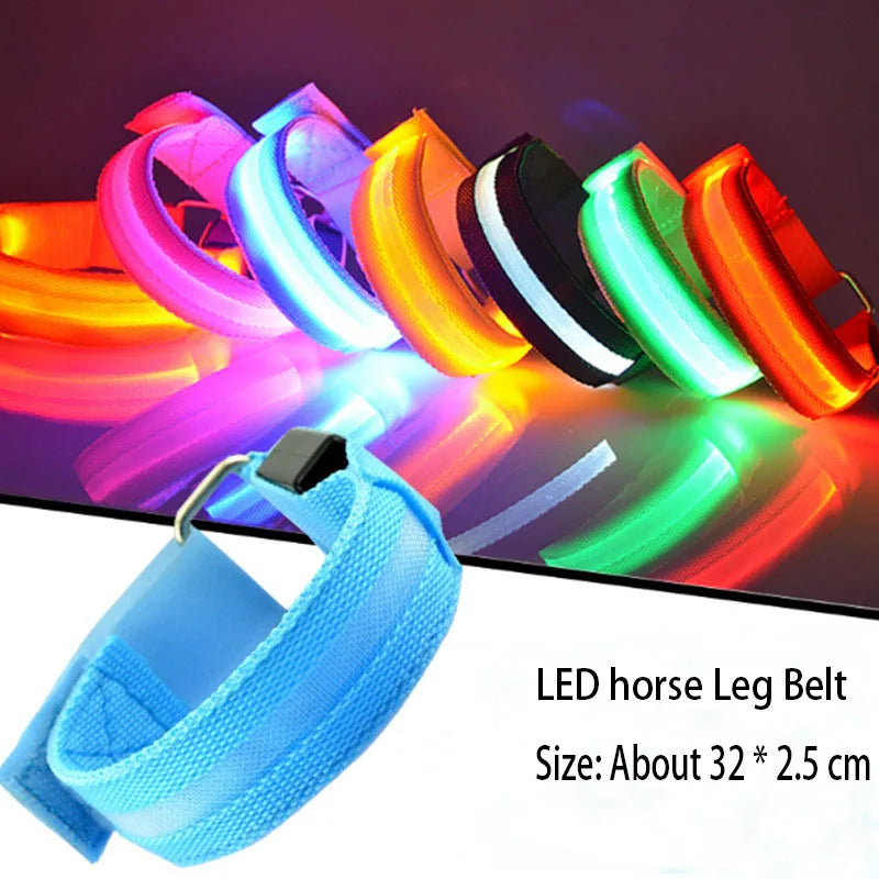 Equine LED Leg Straps - (4 pack) 